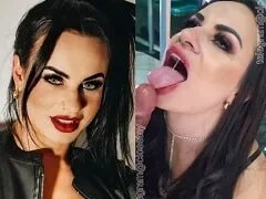 Pijpt haar zwarte vriend in een amateurvideo