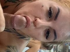Van haar vriend in amateurvideo
