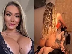Miss bumbum en ex A Fazenda neuken met een jonge rolstoelgebruiker